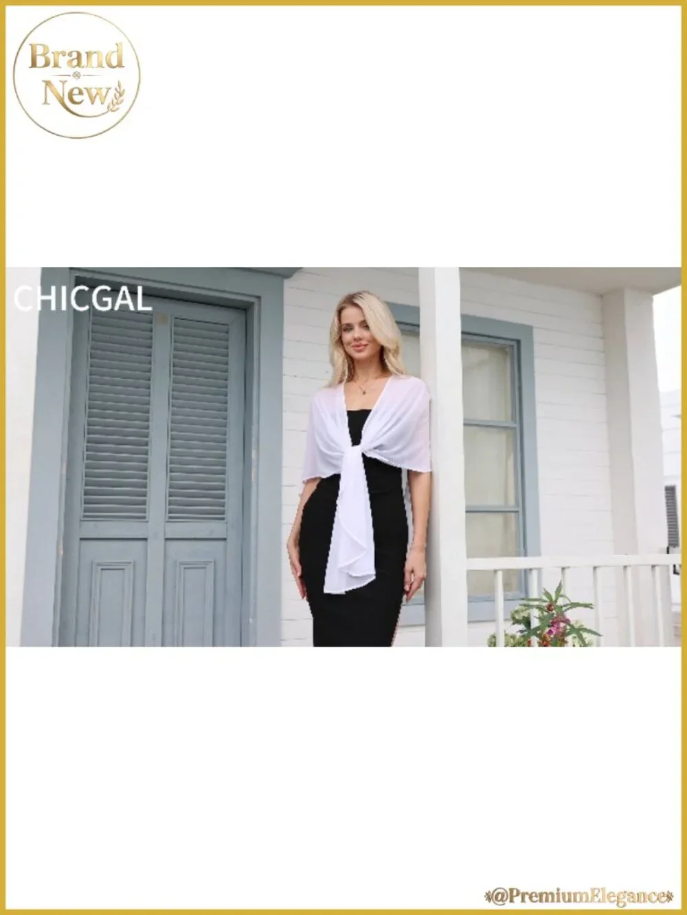 Womens Chiffon Shawl Wrap Evening Dress Scarf Sheer Cover Up